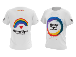 flying tiger - T-Shirt se sublimačním tiskem