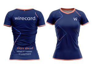 Wirecard - T-Shirt se sublimačním tiskem