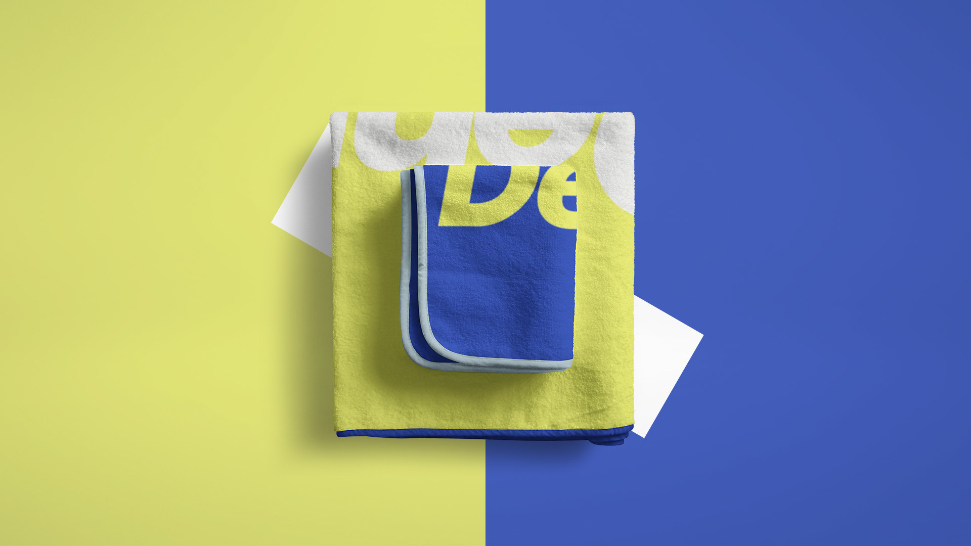 Original fast-drying towel made from microfibers